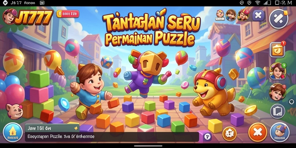 Tampilan gameplay <strong>JT777</strong> memperlihatkan teka-teki yang menarik dan menantang.