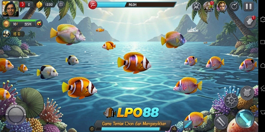 Gameplay seru menembak ikan di LPO88.